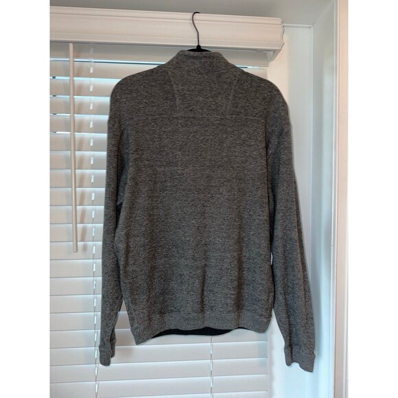 Cremieux Grey Zip Up Sweater - Picture 3 of 3